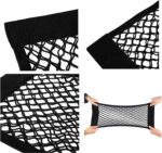 ⁦شبكة سيارة مطاطية لحمل وتنظيم الاشياء تثبت بسكوتش خلف الكرسي او في الشنطة⁩ - الصورة ⁦6⁩