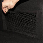 ⁦شبكة سيارة مطاطية لحمل وتنظيم الاشياء تثبت بسكوتش خلف الكرسي او في الشنطة⁩ - الصورة ⁦7⁩