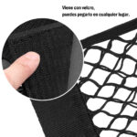 ⁦شبكة سيارة مطاطية لحمل وتنظيم الاشياء تثبت بسكوتش خلف الكرسي او في الشنطة⁩ - الصورة ⁦8⁩