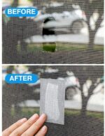 ⁦شريط شبكي لإصلاح ثقوب وشقوق سلك الشبابيك⁩ - الصورة ⁦8⁩