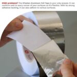 ⁦شريط لاصق الألومنيوم المطاطي القوي جدا عازل للماء ومقاوم للحرارة العالية⁩ - الصورة ⁦5⁩