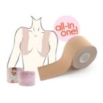 شريط لاصق غير مرئي لرفع الثدي وتربروف بدون الحاجه لارتداء حمالات