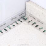 ⁦شريط لاصق مانع تسريب للحوض و البانيو والتواليت شفاف بنقشات⁩ - الصورة ⁦8⁩