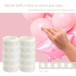 ⁦شريط لزق دبل فيس شفاف لتثبيت شرائط الإضاءة والديكور وبالونات اعياد الميلاد ‏⁩ - الصورة ⁦11⁩