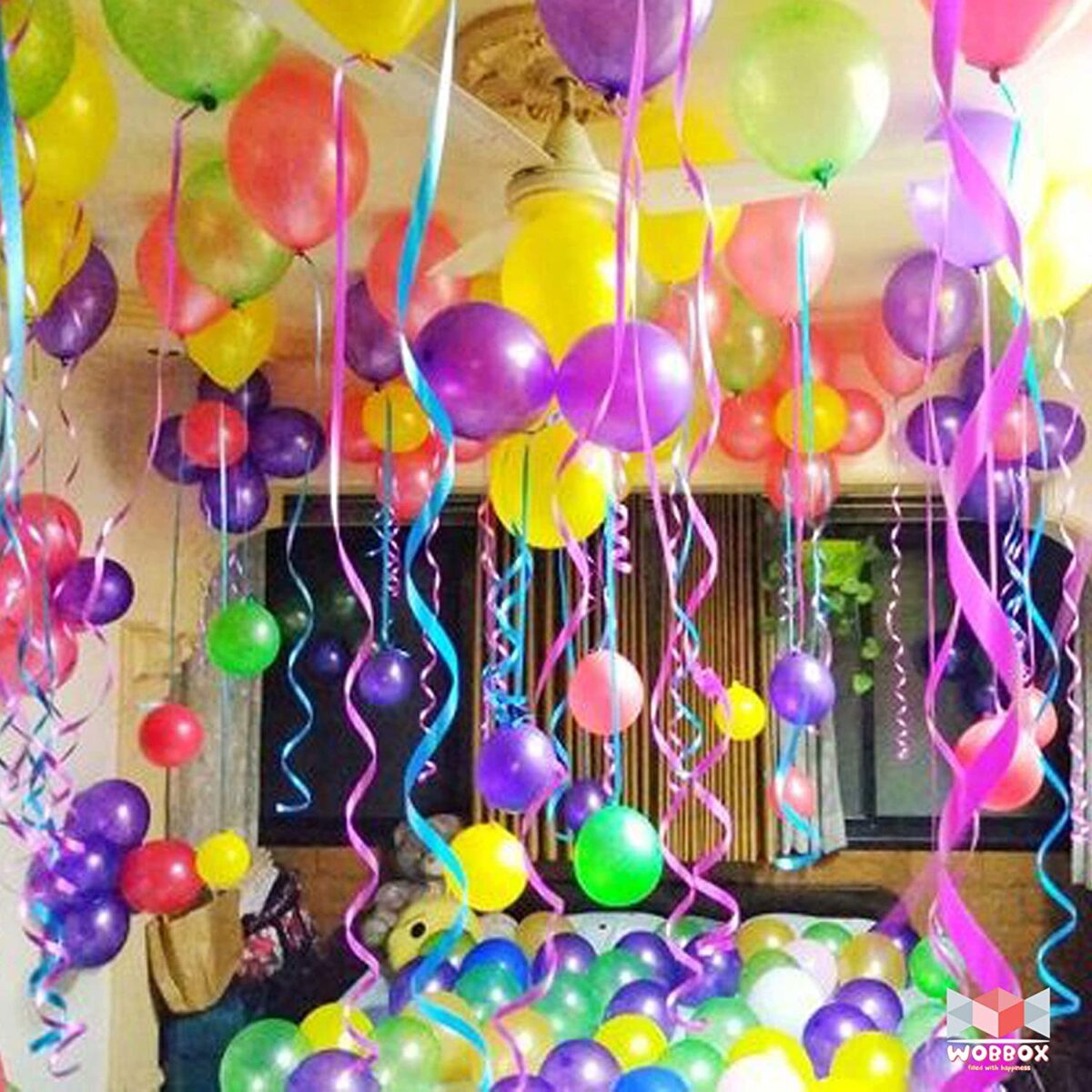 ⁦شريط لزق دبل فيس شفاف لتثبيت شرائط الإضاءة والديكور وبالونات اعياد الميلاد ‏⁩ - الصورة ⁦9⁩