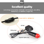 ⁦شريط ليد نيون لتزين السيارات من الداخل بألوان مختلفة 3 متر⁩ - الصورة ⁦6⁩