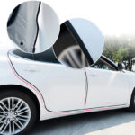 ⁦شريط مطاط لحماية ابواب السيارة من الخدوش والصدمات قابل للقص ومقاوم للماء 5 متر⁩ - الصورة ⁦2⁩