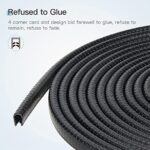 ⁦شريط مطاط لحماية ابواب السيارة من الخدوش والصدمات قابل للقص ومقاوم للماء 5 متر⁩ - الصورة ⁦4⁩