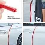 ⁦شريط مطاط لحماية ابواب السيارة من الخدوش والصدمات قابل للقص ومقاوم للماء 5 متر⁩ - الصورة ⁦6⁩
