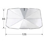 شماسة السيارة لتجنب حرارة الشمس والحفاظ على التابلوه من التشققات - الصورة 3