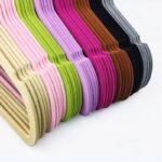 ⁦شماعة ملابس قطيفة للحفاظ علي الملابس 5 قطع⁩ - الصورة ⁦4⁩