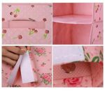 ⁦شماعة ومنظم وتربروف 4 أرفف للملابس والأحذية والشنظ داخل الدولاب⁩ - الصورة ⁦5⁩