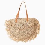 ⁦شنطة بحر شيك من خيوط الخوص لاستكمال اكسسوارات المايوه⁩ - الصورة ⁦2⁩