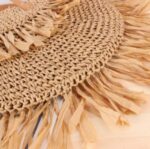 ⁦شنطة بحر شيك من خيوط الخوص لاستكمال اكسسوارات المايوه⁩ - الصورة ⁦4⁩