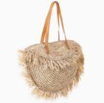 ⁦شنطة بحر شيك من خيوط الخوص لاستكمال اكسسوارات المايوه⁩ - الصورة ⁦9⁩