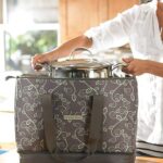 شنطة حراريه لحفظ الطعام والمشروبات جامبو 2 دور للسفر والرحلات