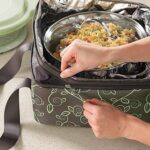 ⁦شنطة حراريه لحفظ الطعام والمشروبات جامبو 2 دور للسفر والرحلات⁩ - الصورة ⁦3⁩