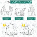 شنطة سرير اطفال 2 في 1 وتربروف لحمل جميع المتعلقات بسرير لتغير البامبرز ونوم البيبي في الخارج - الصورة 4