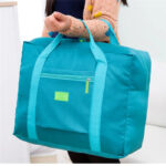 ⁦شنطة سفر وتربروف قابلة للطي كبيرة لتسع كافة المتعلقات الشخصية⁩ - الصورة ⁦10⁩