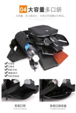 ⁦شنطة كروس رجالي وتربروف ب 4 جيوب واسعة لحمل جميع المتعلقات⁩ - الصورة ⁦6⁩