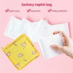 ⁦شنطة ميني لحمل وتخزين الفوط الصحية وتربروف⁩ - الصورة ⁦5⁩