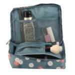 ⁦شنطة ومنظم وتربروف للميكب وادوات العناية بالشعر والبشرة مقسمة من الداخل للخروج والسفر بأشكال وألوان مختلفة⁩ - الصورة ⁦4⁩