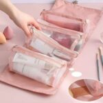 ⁦شنطة ميك اب وتربروف 4 قطع قابلة للفصل للخروج والسفر⁩ - الصورة ⁦12⁩