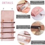 ⁦شنطة ميك اب وتربروف 4 قطع قابلة للفصل للخروج والسفر⁩ - الصورة ⁦4⁩