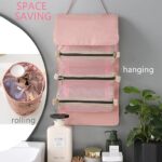 ⁦شنطة ميك اب وتربروف 4 قطع قابلة للفصل للخروج والسفر⁩ - الصورة ⁦5⁩