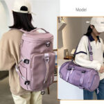 ⁦شنطة ووتربروف 3 في 1 كتف وظهر ويد للجيم والسفر بجزء خاص للحذاء⁩ - الصورة ⁦2⁩