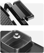 ⁦شواية وجريل كهربائي جامبو جرانيت مع اناء مقسم للحوم والفراخ والاسماك⁩ - الصورة ⁦3⁩