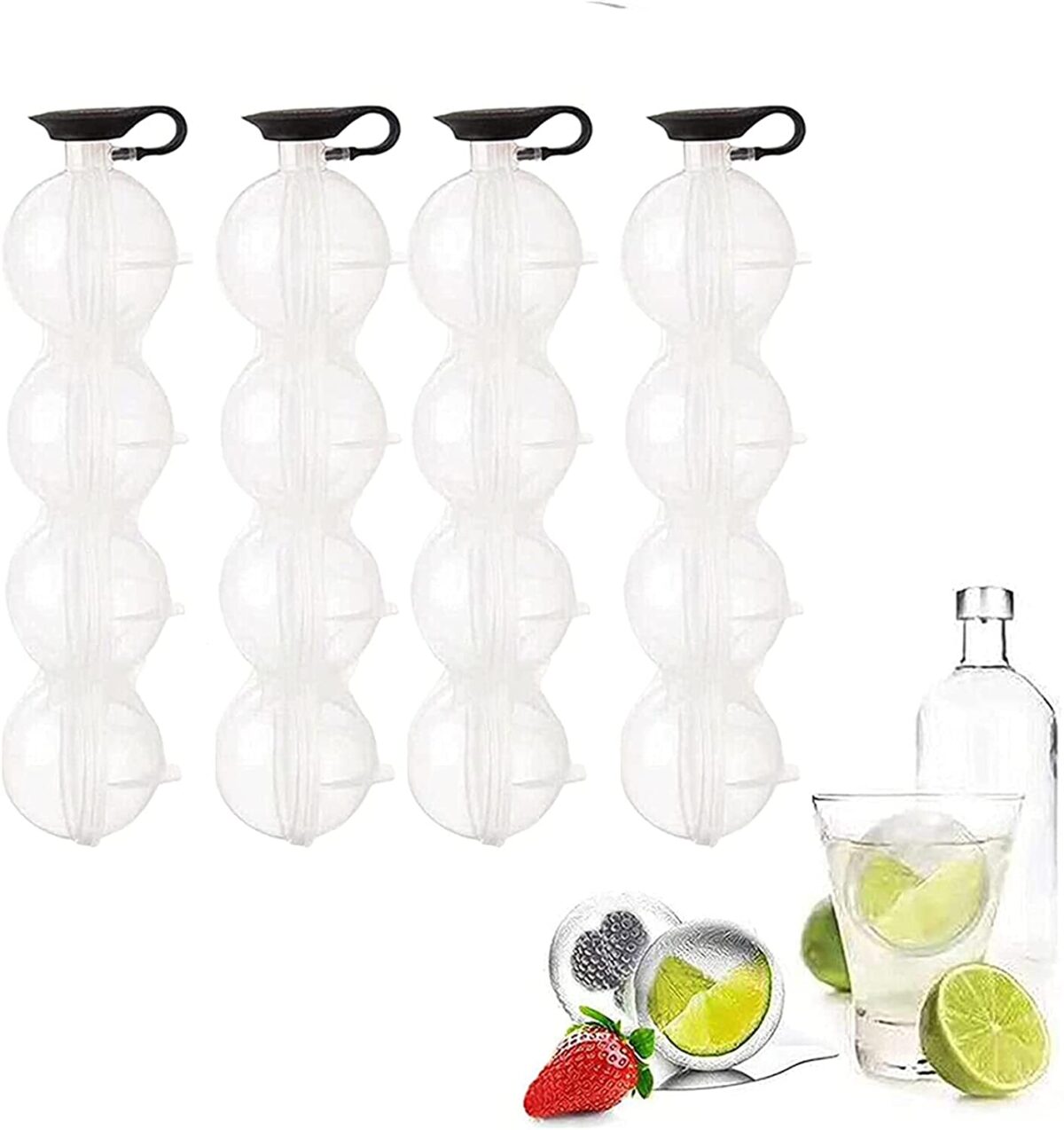 ⁦صانع كرات ثلج رباعي لتبريد العصائر والمشروبات⁩ - الصورة ⁦7⁩