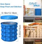 ⁦صانع مكعبات ثلج ومبرد للعصائر والمشروبات بغطاء من السيليكون⁩ - الصورة ⁦6⁩