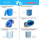 ⁦صانع مكعبات ثلج ومبرد للعصائر والمشروبات بغطاء من السيليكون⁩ - الصورة ⁦7⁩