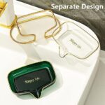 ⁦صبانة اكريليك بحامل معدن باللون الذهبي وفتحه لتصريف المياه⁩ - الصورة ⁦4⁩