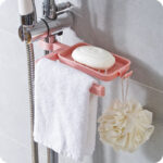 ⁦صبانه حنفية  مع حامل للفوط والليف بفتحات لتصريف المياه للمطبخ والحمام⁩ - الصورة ⁦3⁩