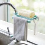 ⁦صبانه حنفية  مع حامل للفوط والليف بفتحات لتصريف المياه للمطبخ والحمام⁩ - الصورة ⁦9⁩