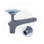 ⁦صدادة باب تثبت علي اليد لمنع الاحتكاك والاصطدام بالحائط ومنع الضوضاء وتقشير الدهان⁩ - الصورة ⁦9⁩