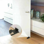 ⁦صدادة وماسك باب لمنع الاصطدام بالحائط سهلة الفك والتركيب⁩ - الصورة ⁦3⁩