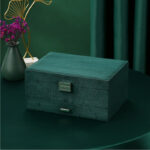 ⁦صندوق تنظيم المجوهرات والإكسسوارات الكبير والأنيق⁩ - الصورة ⁦5⁩