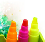 ⁦طقم أقلام هايلايتر لتحديد وتظليل الكلمات اثناء الدراسة والعمل 6 قطع⁩ - الصورة ⁦6⁩