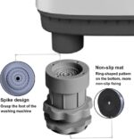 ⁦طقم ارجل لرفع وتثبيت ومنع اهتزاز الغسالات والثلاجات والأثاث 4 قطع⁩ - الصورة ⁦5⁩