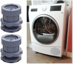 ⁦طقم ارجل لرفع وتثبيت ومنع اهتزاز الغسالات والثلاجات والأثاث 4 قطع⁩ - الصورة ⁦10⁩