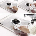 ⁦طقم بديل فويل عيون بوتجاز 10 قطع الومنيوم وتربروف مقاوم للأشتعال للحفاظ علي نظافة البوتجاز⁩ - الصورة ⁦3⁩