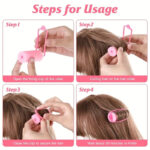 طقم بكرات اسفنجية ميني 14 قطعة لعمل الشعر ويفي وكيرلي بسهولة وبدون حرارة - الصورة 6