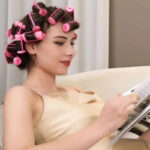 طقم بكرات اسفنجية ميني 14 قطعة لعمل الشعر ويفي وكيرلي بسهولة وبدون حرارة - الصورة 10