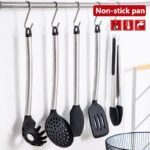 ⁦طقم توزيع سيليكون 12 قطعه بيد استانليس ستيل مع الحامل⁩ - الصورة ⁦7⁩