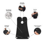 ⁦طقم حلاقة يتكون من مريلة لتجميع الشعر ومنع سقوطه علي الارض قابلة للطي مع مشط لتسريح وتحديد الذقن⁩ - الصورة ⁦4⁩