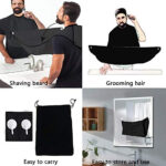 ⁦طقم حلاقة يتكون من مريلة لتجميع الشعر ومنع سقوطه علي الارض قابلة للطي مع مشط لتسريح وتحديد الذقن⁩ - الصورة ⁦11⁩