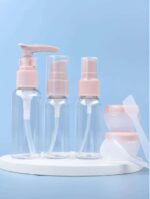 ⁦طقم زجاجات السفر 6 قطع لمستحضرات التجميل والعناية الشخصية⁩ - الصورة ⁦7⁩